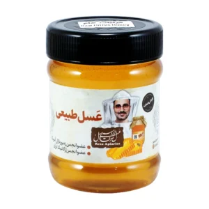 عسل مرکبات خام رضا 470 گرمی تهیه شده از شهد شکوفه های بهارنارنج و مرکبات