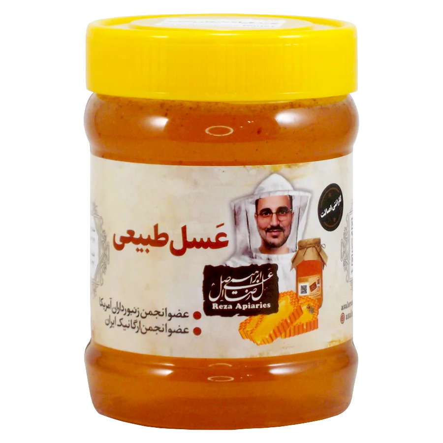 عسل چندگیاه رازقان خام 470 گرم — تصویر ۲
