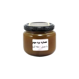 عصاره بره موم با عسل طبیعی وزن 250 گرم