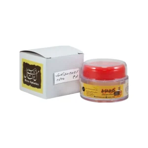 کرم موم عسل کلاسیک نرم عسل رضا 25 گرمی با خاصیت نرم کننده و مرطوب کننده طبیعی پوست