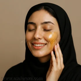 عسل چهل گیاه برای پوست