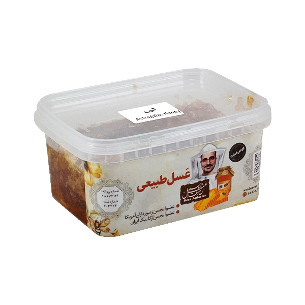 عسل گون طبیعی با موم – 500 گرم