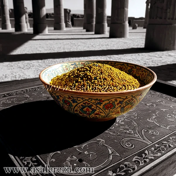 گرده گل در گذر زمان